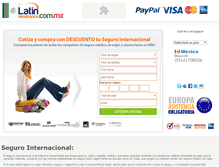 Tablet Screenshot of latinassistance.com.mx